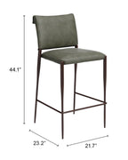 Banco Bar Olive Green