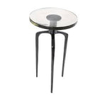 Mesa auxiliar cristal
