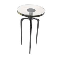 Mesa auxiliar cristal