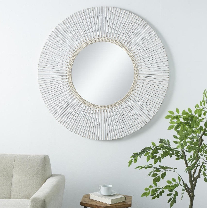 Espejo de pared circular