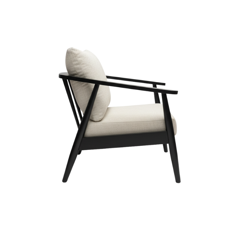 Sillón Ocasional madera negra