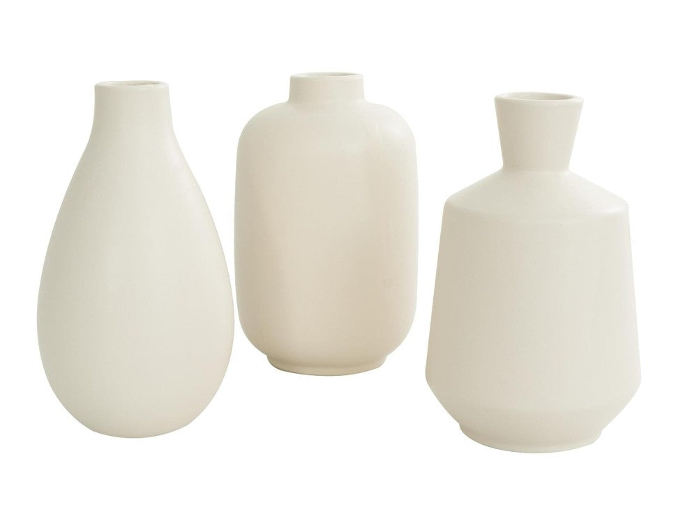 Set de tres Jarrones decorativos