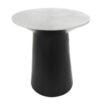 Mesa lateral cubierta mármol
