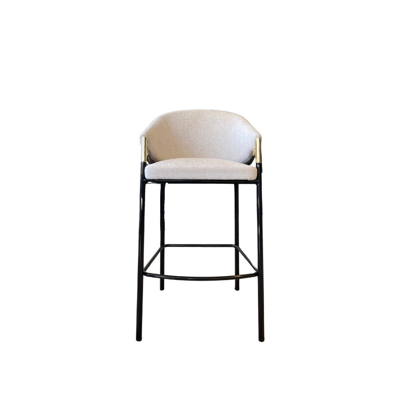 Banco Bar curvo beige