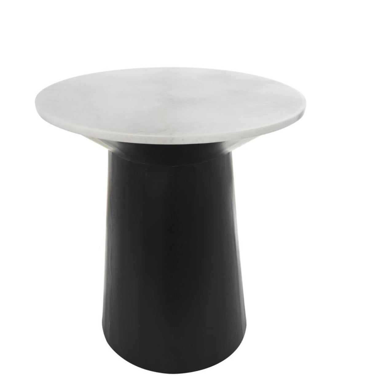 Mesa Lateral cilindro mármol