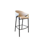 Banco Bar curvo beige