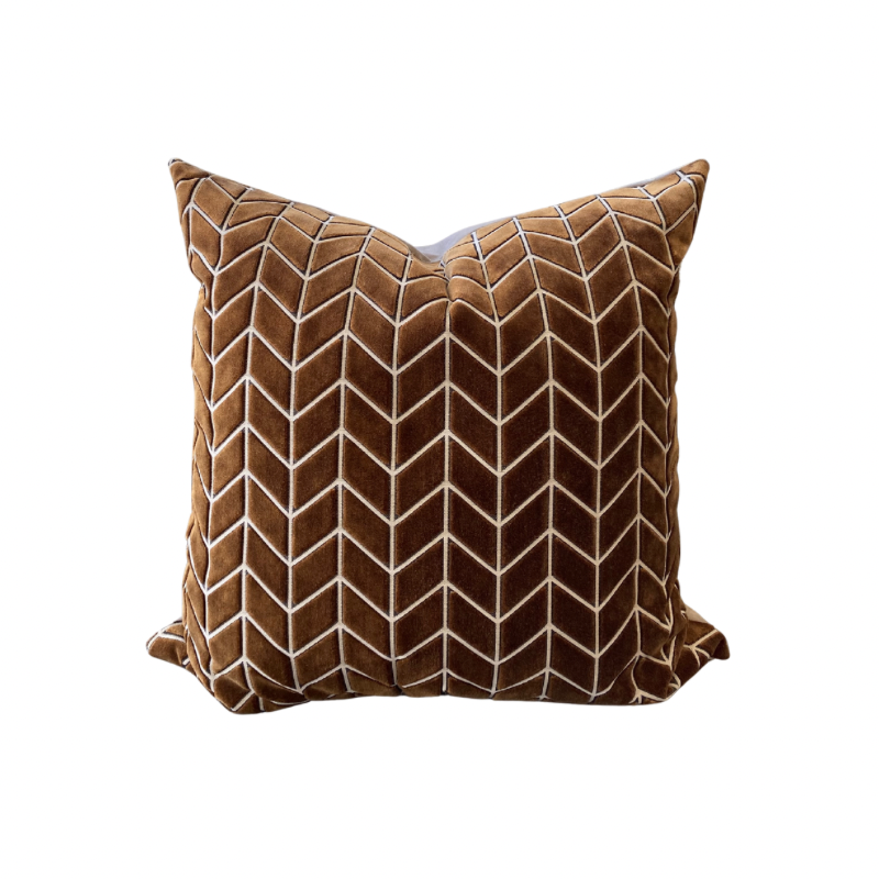 Cojín café