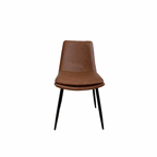 Silla en color terracota