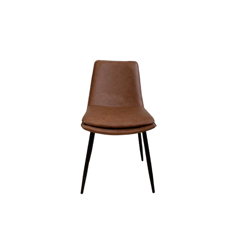 Silla en color terracota