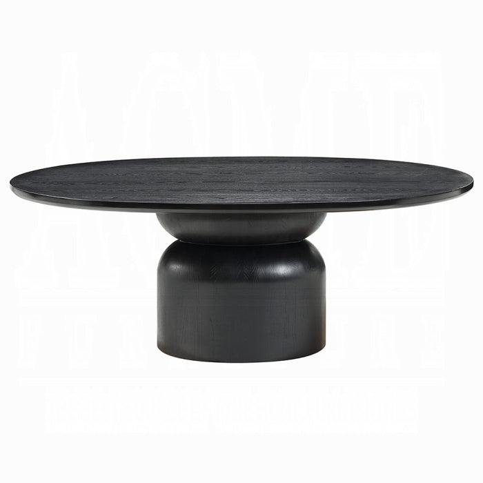 Mesa de comedor Ovalada Negra