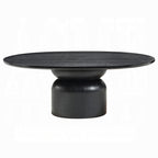 Mesa de comedor Ovalada Negra