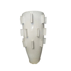 Jarron Alto esmaltado blanco