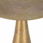 Mesa lateral dorada vintage