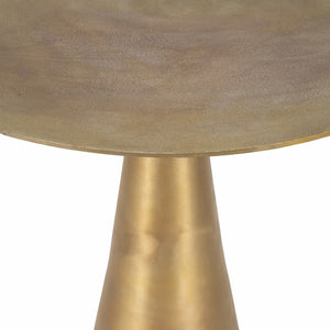 Mesa lateral dorada vintage