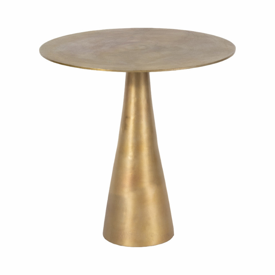 Mesa lateral dorada vintage