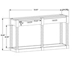 Consola de madera