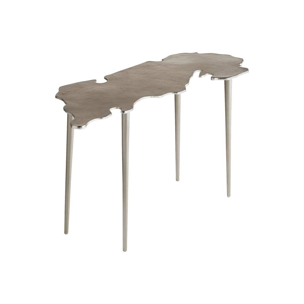 Mesa centro metálica deforme