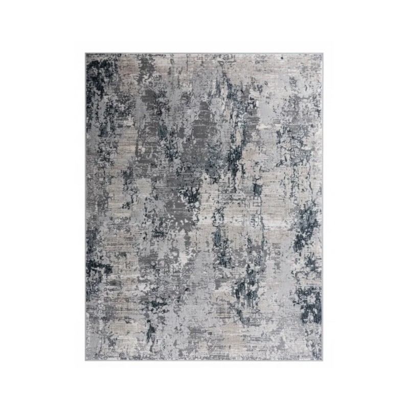 Tapete en tonalidades gris con azul L