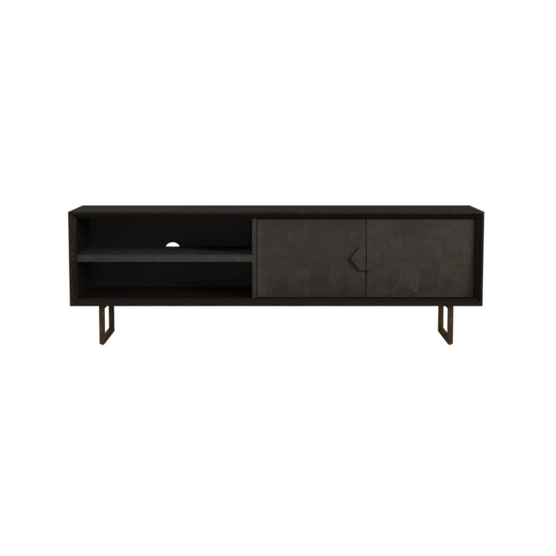 Mueble TV Bajo Negro