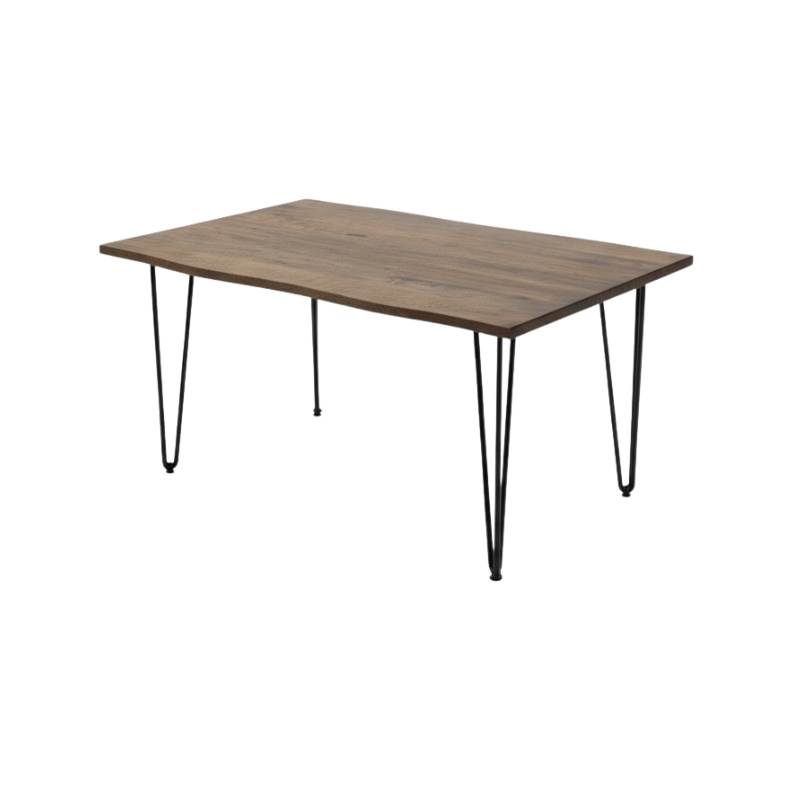 Mesa de comedor base ligera