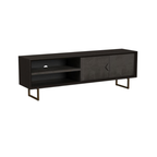 Mueble TV Bajo Negro