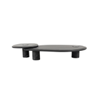 Mesa de centro set de 2 encino negro