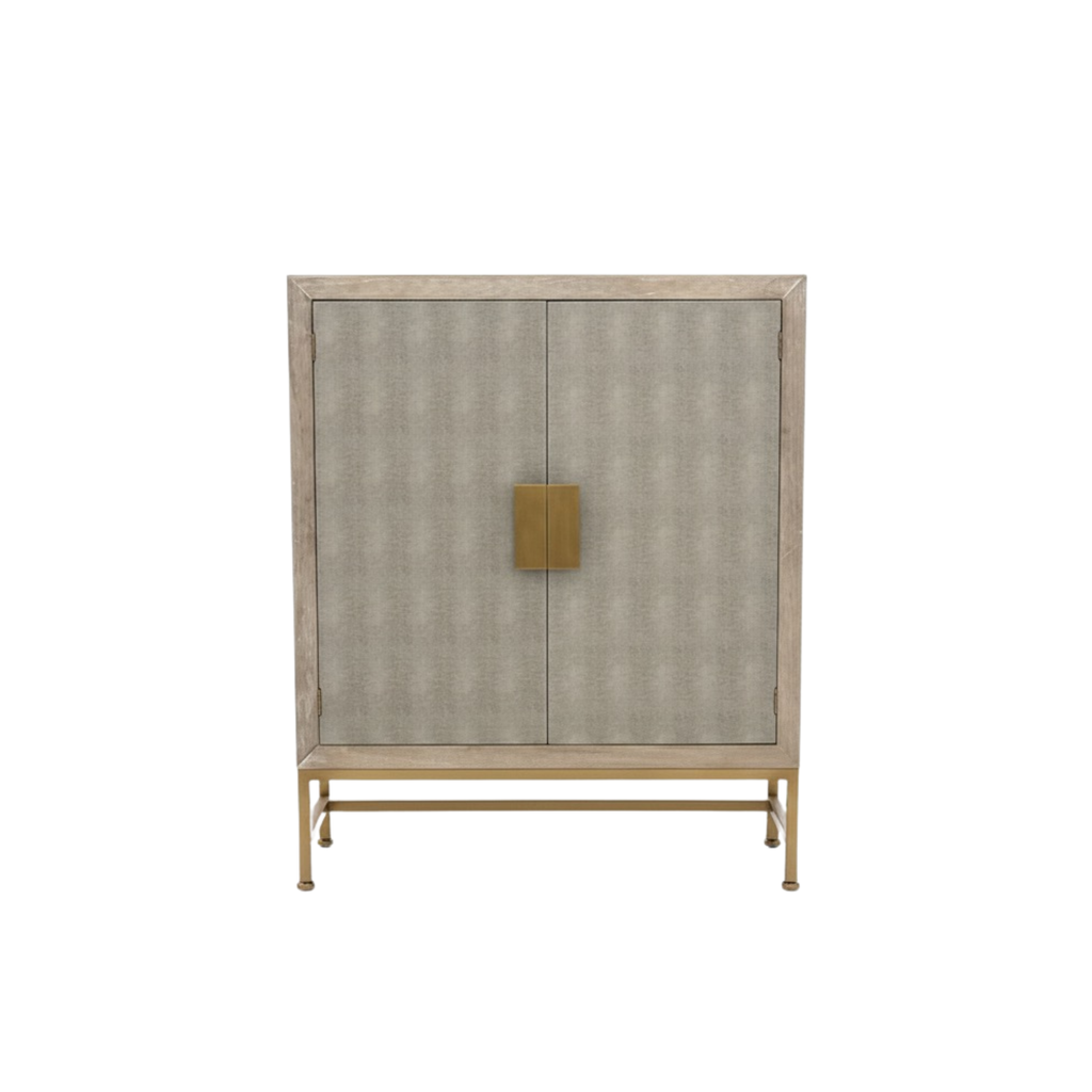 Comoda 2 puertas de madera