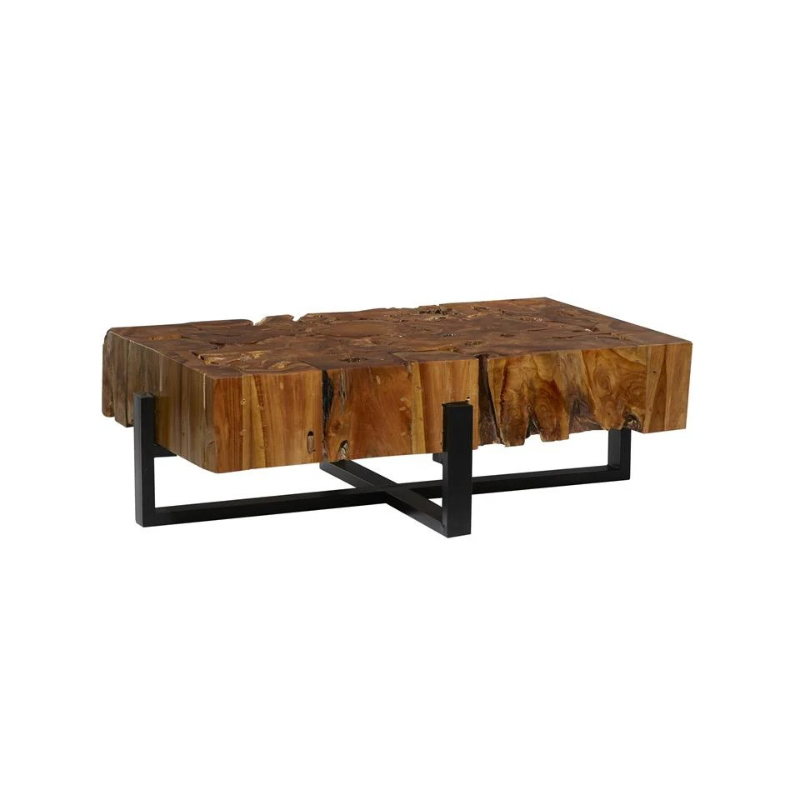 Mesa de centro rectangular