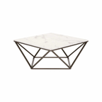 Mesa de centro mármol con vetas