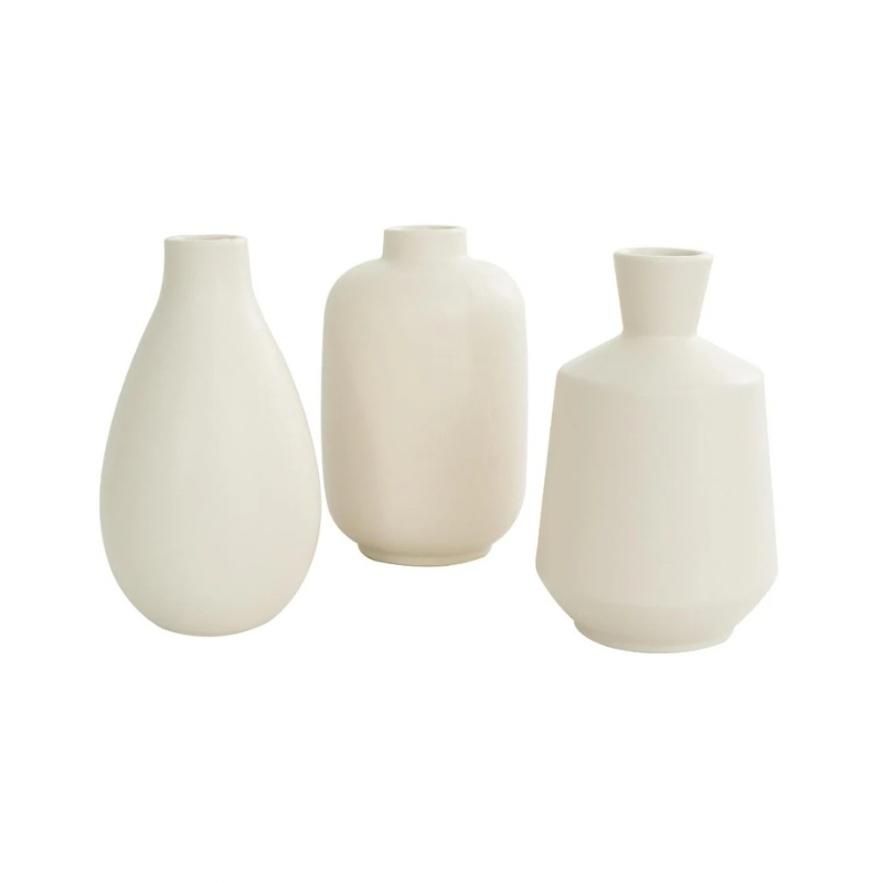 Set de tres Jarrones decorativos