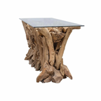 Consola Tronco cristal