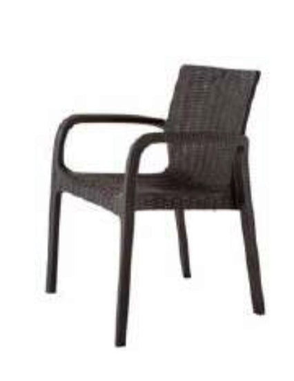 Silla brazo “rattan”