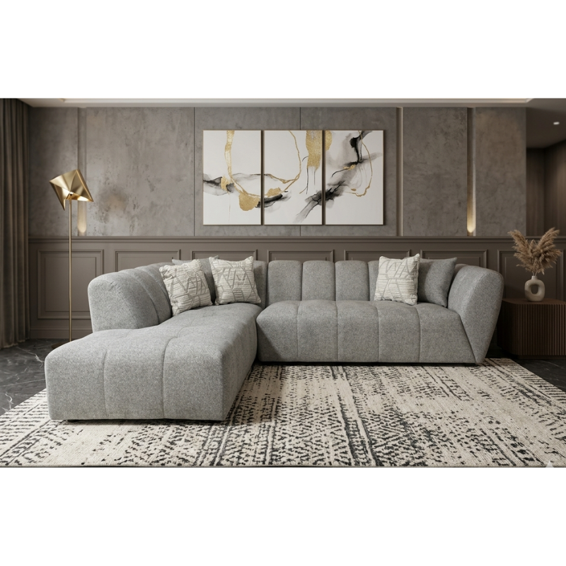 Sala Moderna Gris