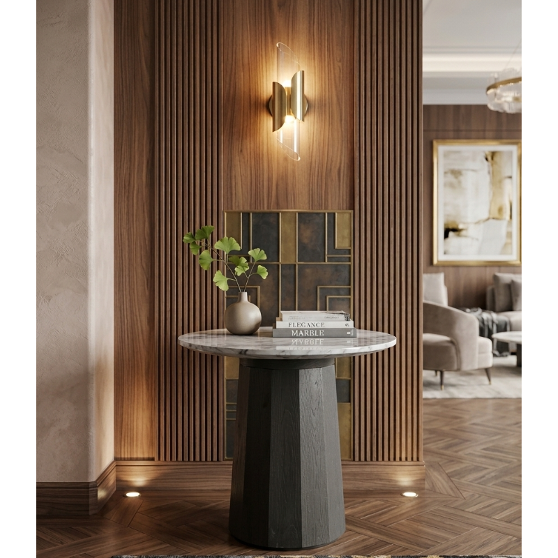 Mesa Auxiliar Mármol