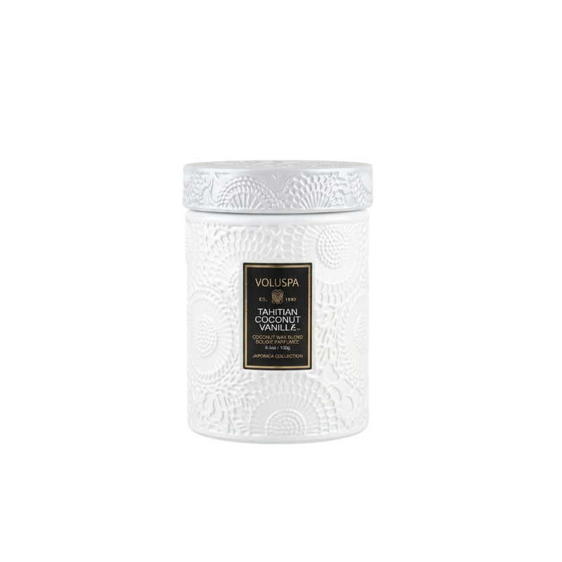 Vela Aromática Cristal Blanco
