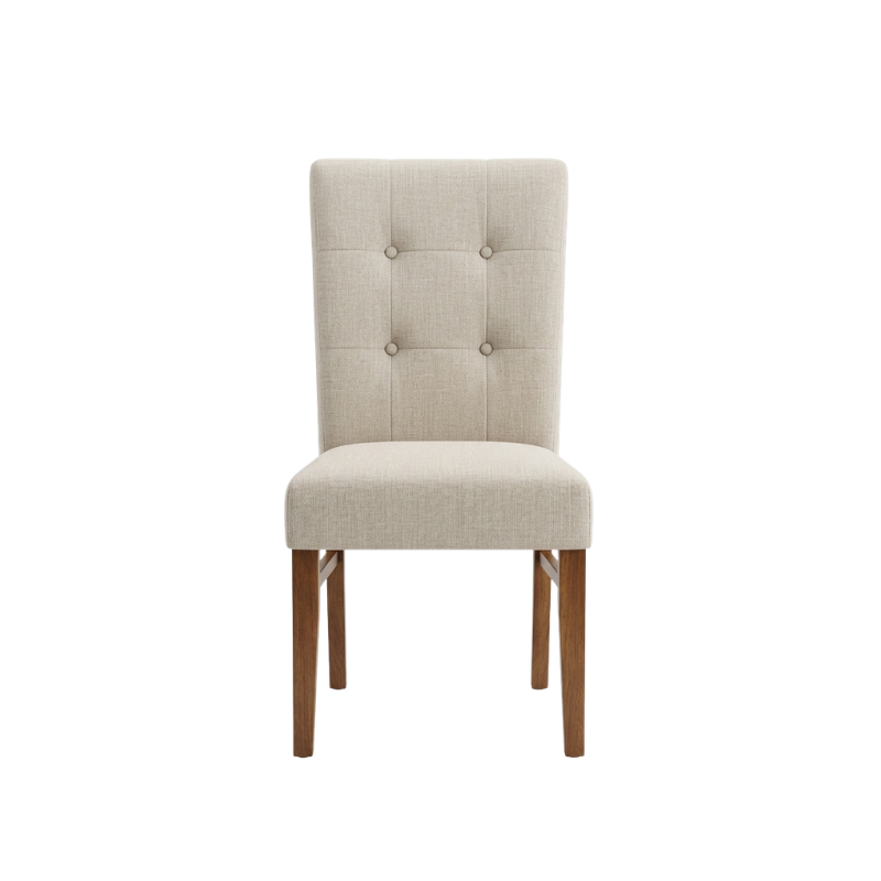 Silla Camerun en tela beige