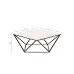 Mesa De Centro Con Marmol