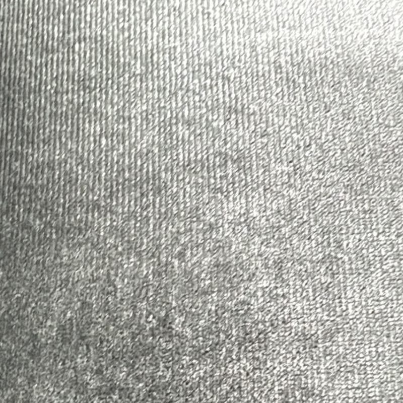 Sofa con chaise en Velvet gris