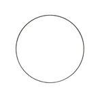 Espejo Con Base Negra