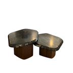 Set Mesa De Centro Cubierta De Mármol