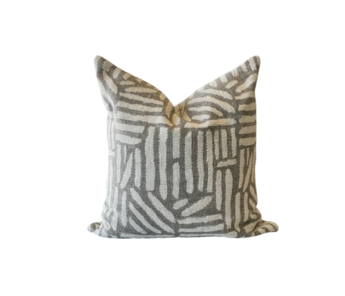 Cojín Zebra Gris