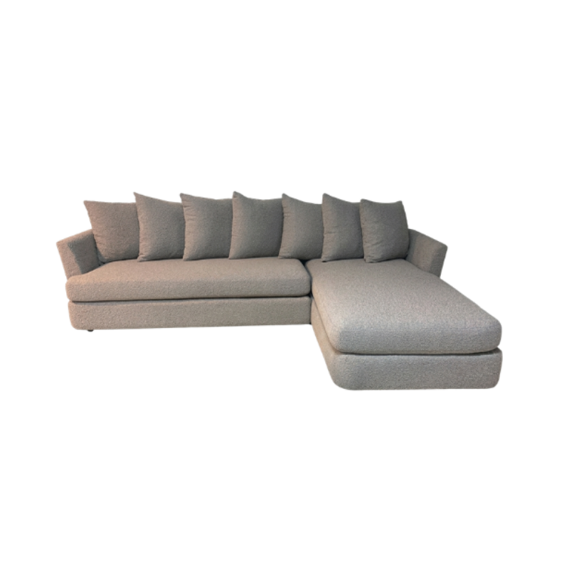 Sofá con Chaise Burda Gris