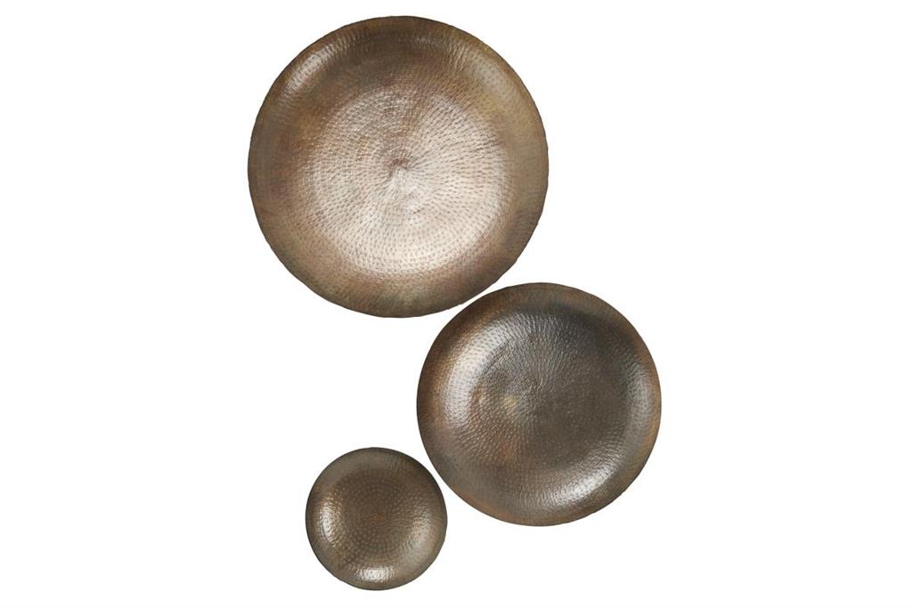 Juego de tres platones Redondos