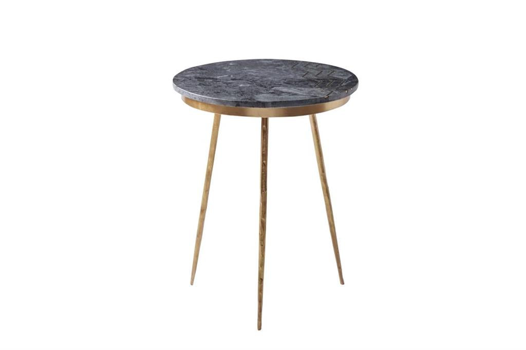 Mesa Auxiliar en Mármol verde