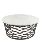 Mesa de centro mármol blanco