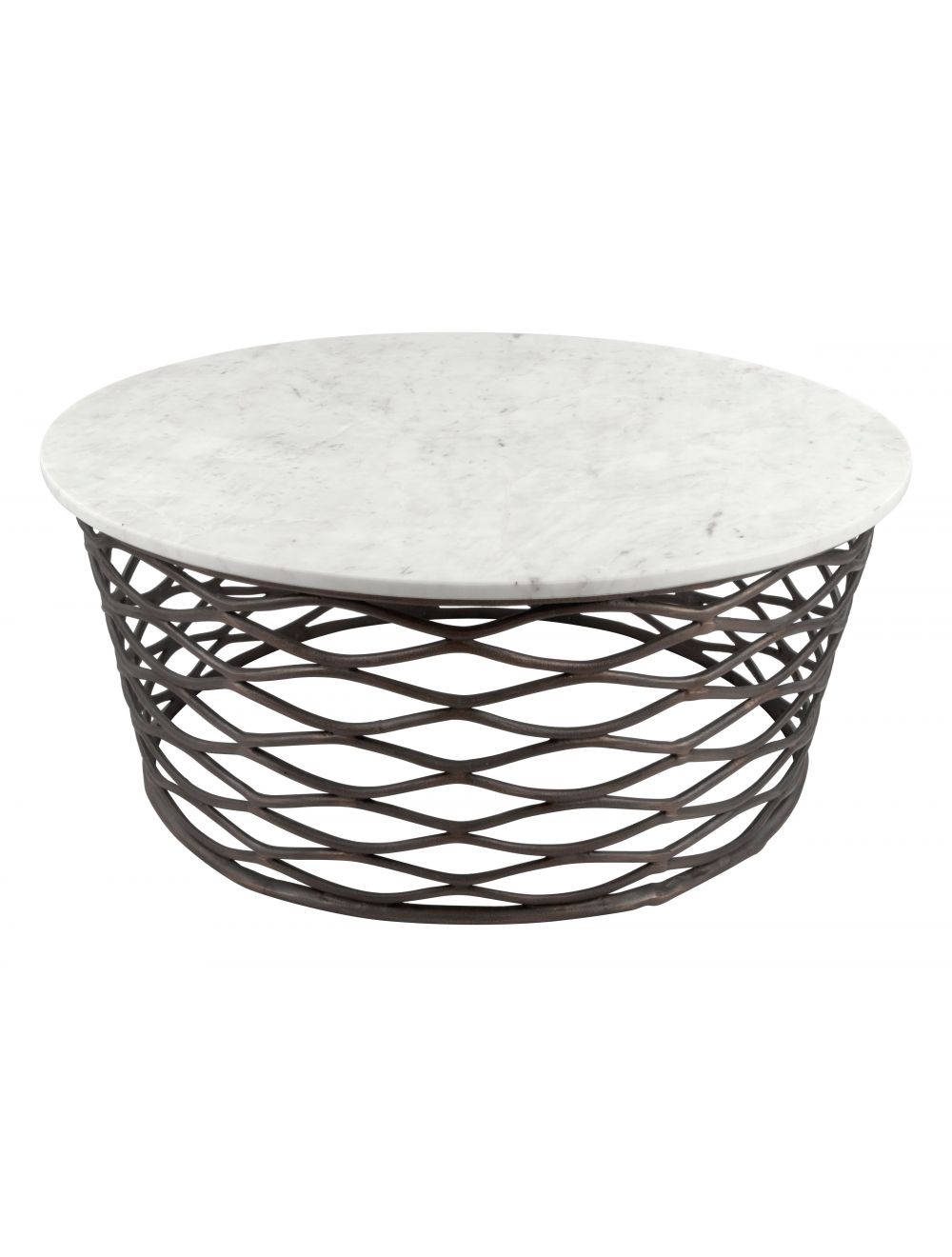 Mesa de centro mármol blanco