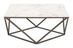 Mesa de centro mármol con vetas