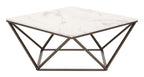 Mesa de centro mármol con vetas