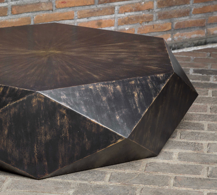 Mesa de centro octagonal