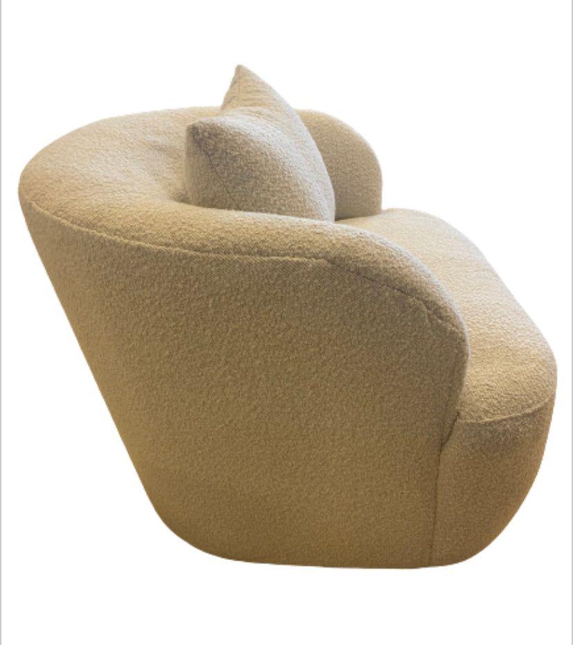 Sillon ocasional curvo giratorio